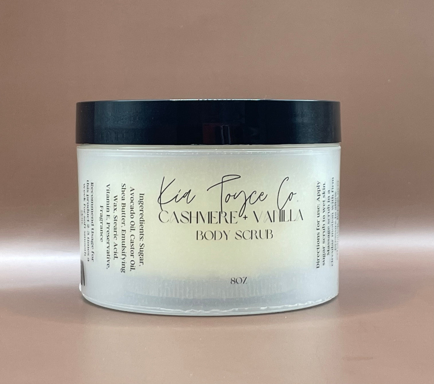 Cashmere + Vanilla Body Scrub